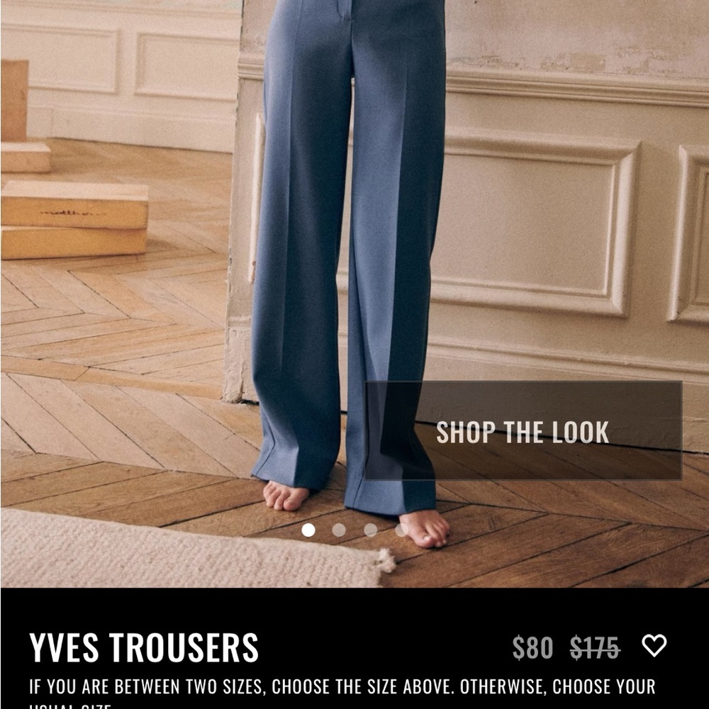 ISO Sezane Yves Trousers